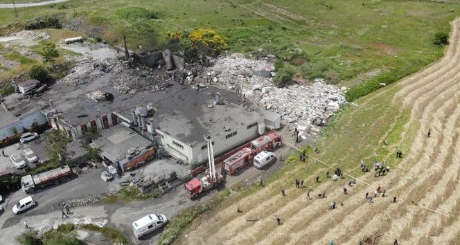 Başakşehir’de fabrikanın kazan dairesinde patlama: 2 ölü