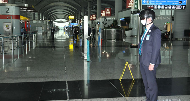 İstanbul Havalimanı&#039;nda uçuşlar için tüm önlemler alındı