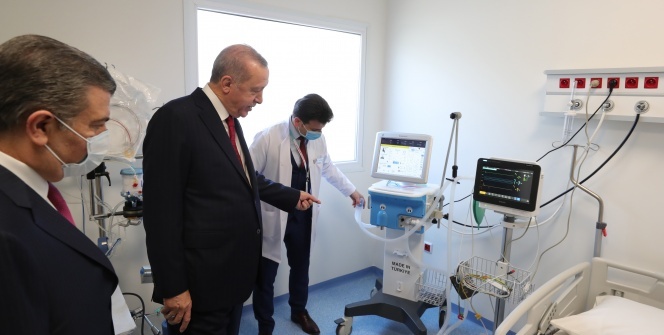 Prof. Dr. Feriha Öz Acil Durum Hastanesi açıldı