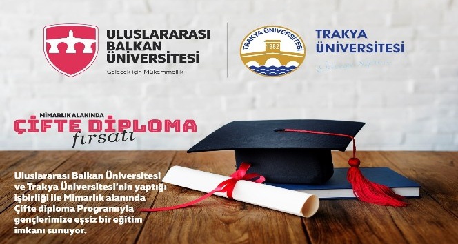 Trakya Üniversitesi ve Uluslararası Balkan Üniversitesi’nin 2+2 ortak lisans programı mimarlık bölümü yeni öğrencilerini bekliyor