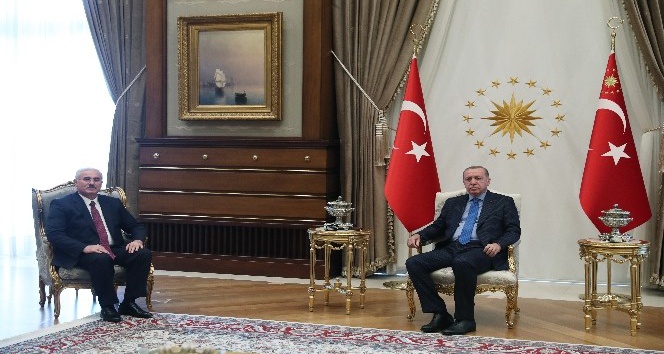 Cumhurbaşkanı Erdoğan Yargıtay Başkanı Akarca’yı kabul etti
