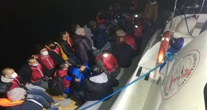 Aydın’da 42 düzensiz göçmen yakalandı