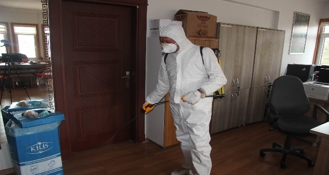 Dezenfekte çalışmaları sürüyor