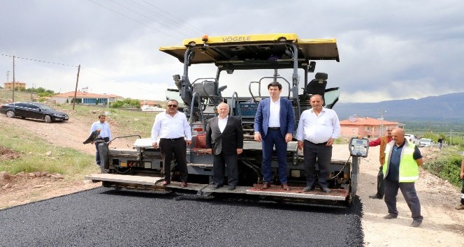 Erzincan’da asfalt sezonu açıldı