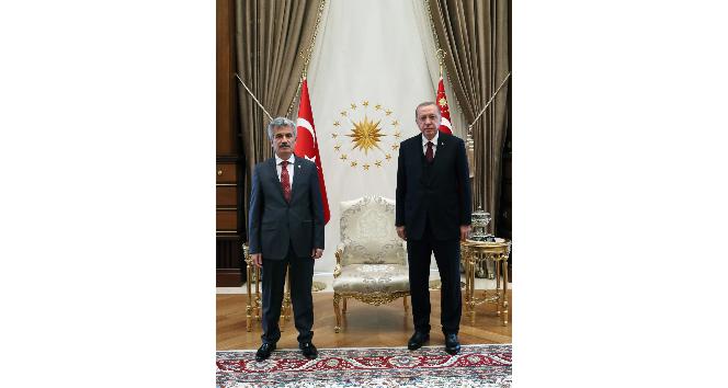 Cumhurbaşkanı Erdoğan, Danıştay Başkanı Yiğit’i kabul etti