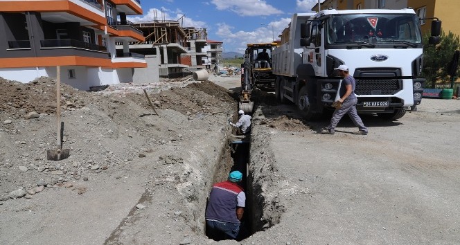 Erzincan’da alt yapı çalışmaları