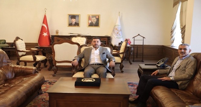 Hacıbektaş Belediye Başkanı Altıok, Başkan Arı’yı ziyaret etti