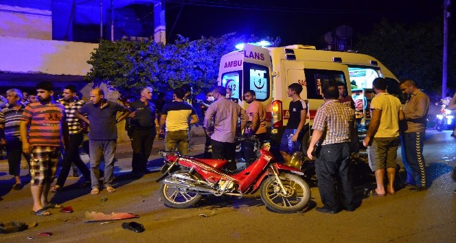 Osmaniye’de iki motosiklet çarpıştı: 3 yaralı
