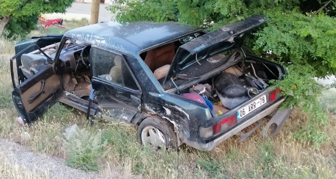 Kırıkkale’de trafik kazası: 3 yaralı