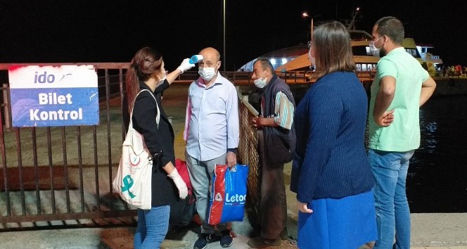 Marmara Adası’na girişte sıkı denetim