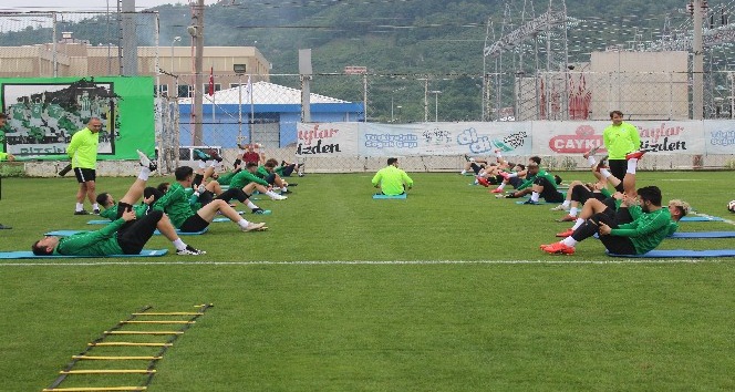 Giresunspor, Adanaspor maçı hazırlıklarını sürdürüyor