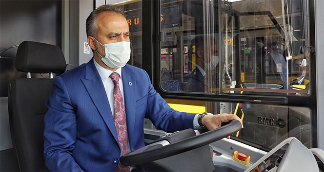 Bursa'nın otobüs filosu yenilenerek gençleşti