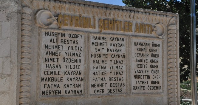 Teröristlerin Çevrimli katliamının izleri hafızalardan silinmiyor