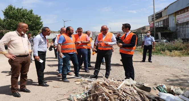 Yeni Sanayi Sitesinde genel temizlik