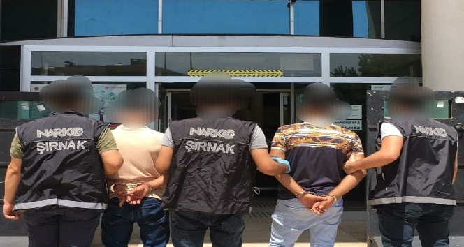 Cizre’de uyuşturucu ticareti yapan 2 kişi tutuklandı