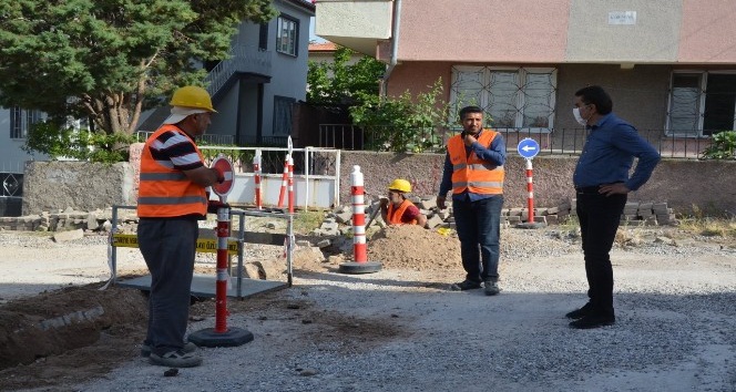 Gülşehir’de doğalgaz çalışmaları başladı