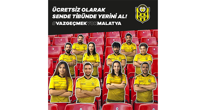 Yeni Malatyaspor’dan ücretsiz karton taraftar uygulaması