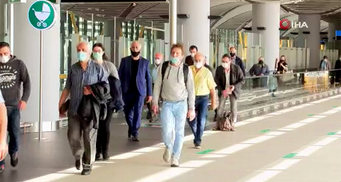 İstanbul Havalimanı'na ilk yolcular geldi