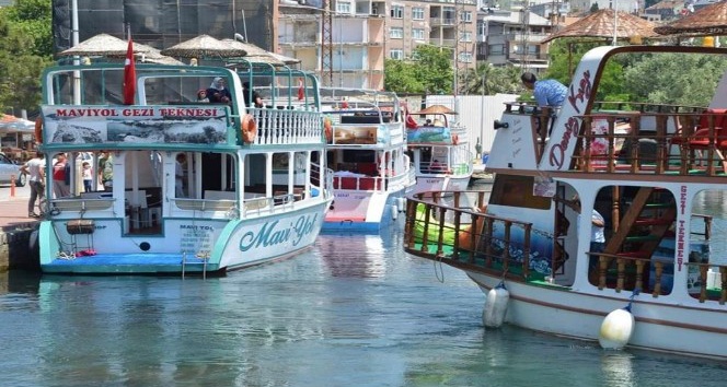 Sinop’ta gezi tekneleri hizmete başladı