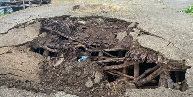 Bingöl'de meydana gelen 5.7 büyüklüğündeki depremden görüntüler