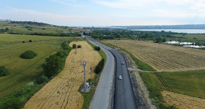 Büyükçekmece - Çakmaklı yolu tamamlanıyor