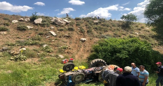 Burdur’da traktör kazası: 1 ölü