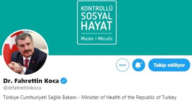 Bakan Koca, 'Kötü örneğe son bir kez bakın' dedi ve değiştirdi