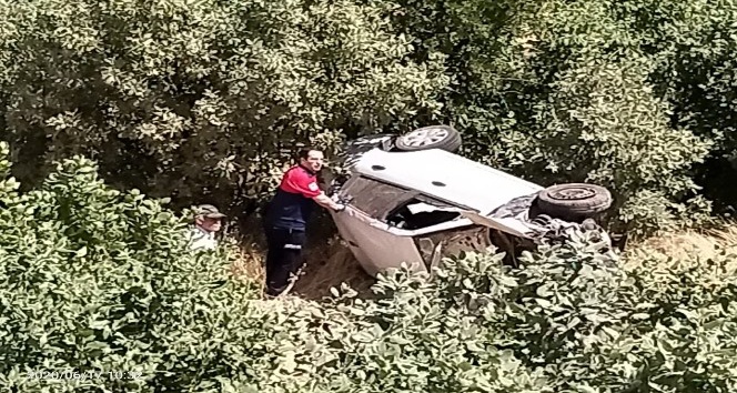Emniyet kemeri hayat kurtardı
