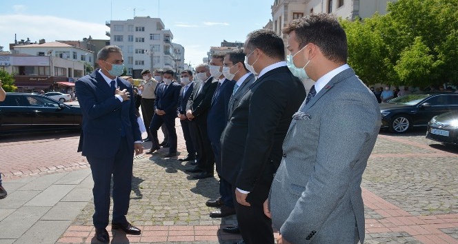 Yeni Sinop Valisi Ömer Karaömeroğlu göreve başladı