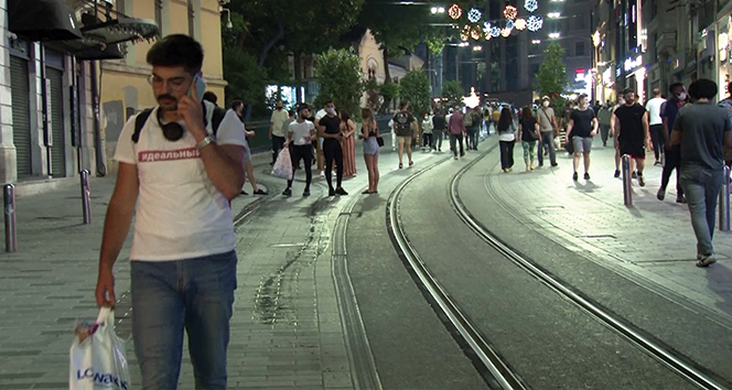 Maçka Parkı ve Taksim’de dikkat çeken yoğunluk