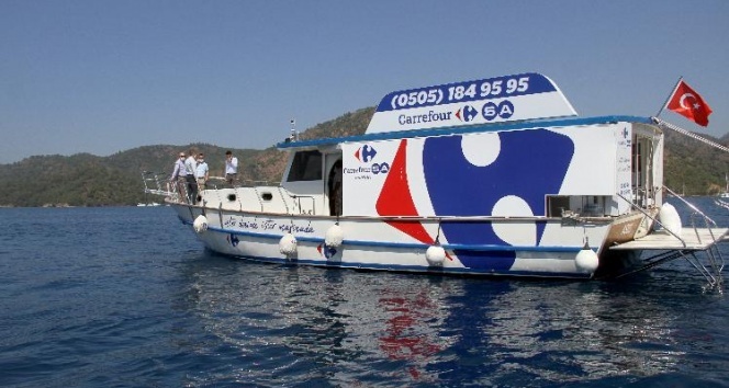 Tekneye ne lazımsa CarrefourSA Mavi’den tedarik edilecek