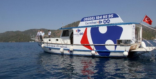 Tekneye ne lazımsa CarrefourSA Mavi’den tedarik edilecek