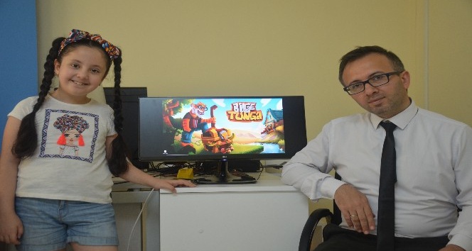 Kızından aldığı ilhamla oyun tasarladı