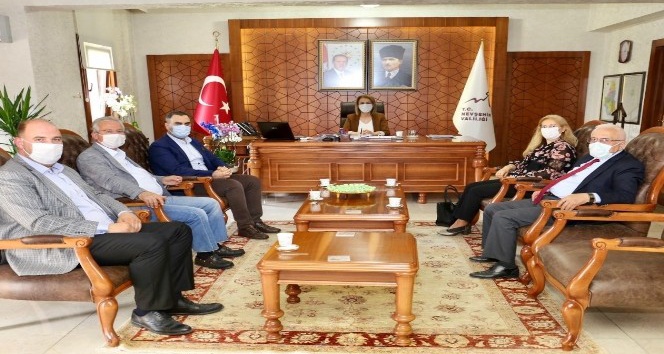 KAPTİD Yönetimi, Vali Becel’i ziyaret etti