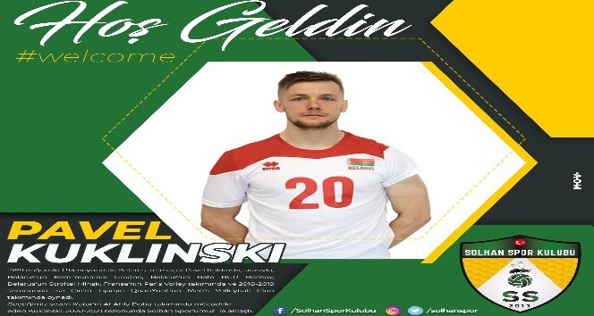 Solhanspor, Belaruslu smaçör Pavel Kuklinski ile anlaştı