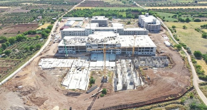 Yeni Devlet Hastanesi inşaatı hızlandı