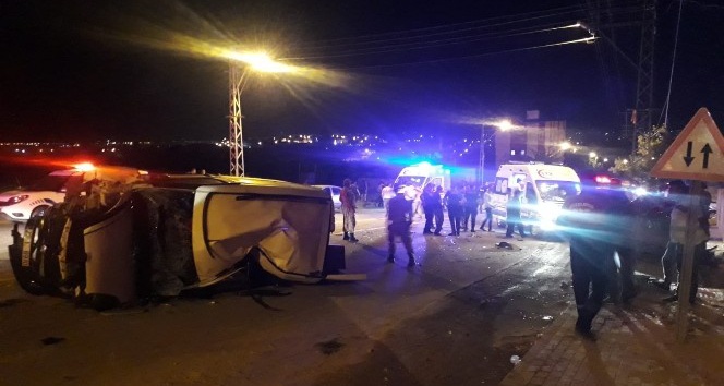 Kilis’te trafik kazası: 1 ölü, 4 yaralı