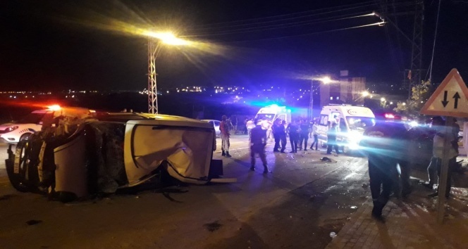 Kilis’te trafik kazası: 1 ölü, 4 yaralı