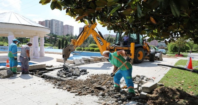 Başakşehir Belediyesi Sular Vadisi yenileniyor