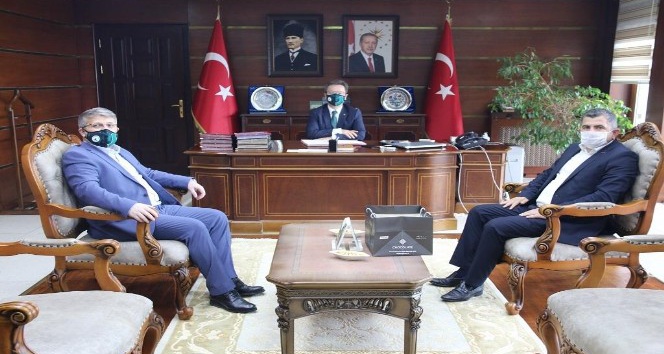 ASKON’dan Vali Ünlü’ye nezaket ziyareti