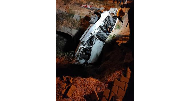 Kırşehir’de otomobil şarampole devrildi: 1 ölü
