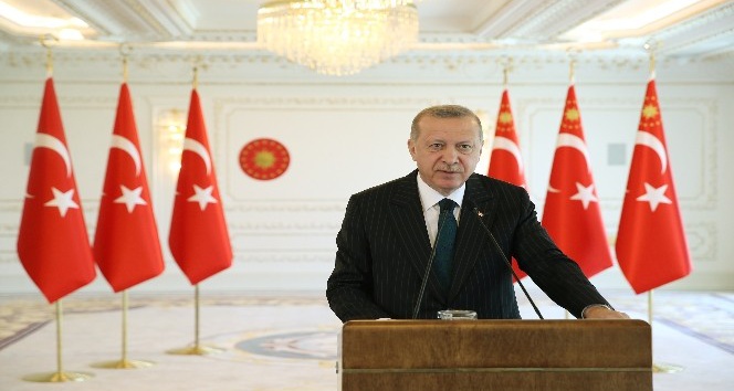 Cumhurbaşkanı Erdoğan: “Amacımız, işçilerimizin kıdem tazminatı haklarını birilerinin insafına bırakmadan, kalıcı ve garantili bir sisteme bağlamaktır”