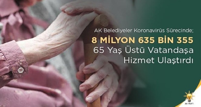 AK Parti’li belediyelerin ihtiyaç sahibi ailelere verdiği destek 62 milyonu aştı