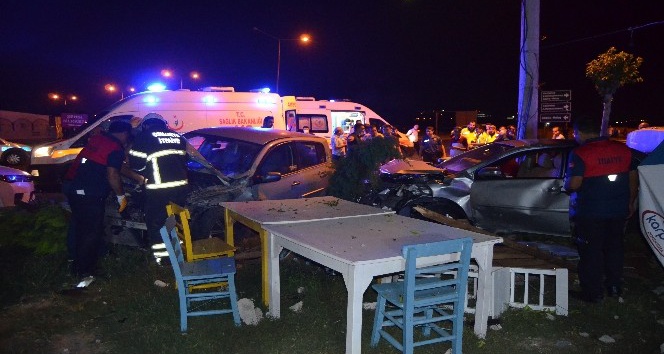 Osmaniye’de aşırı hız kaza getirdi: 3 yaralı