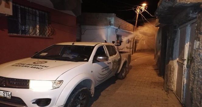 Cizre Belediyesi sivrisinek ve haşerelere karşı mücadeleye devam ediyor