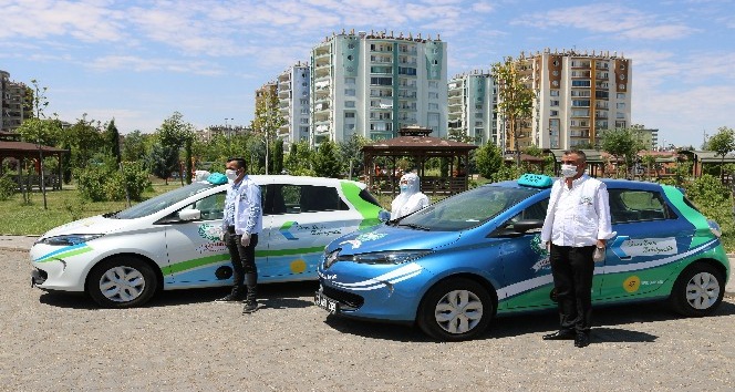 Türkiye’de bir ilk, Diyarbakır’da elektrikli otomobillerle vatandaşa ücretsiz ulaşım