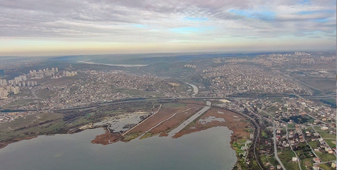 Eskiden kuş cenneti olan Küçükçekmece Gölü şimdi balık mezarı oldu