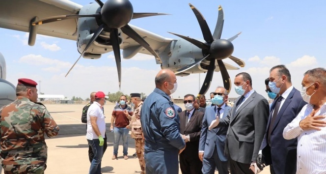 Türkiye’den Irak&#039;a tıbbı yardım uçağı