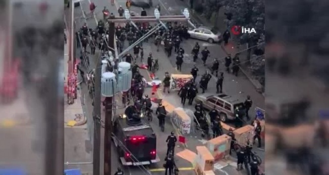 ABD’de protestocuların Seattle’da ilan ettiği özerk bölgeye polis müdahalesi başladı