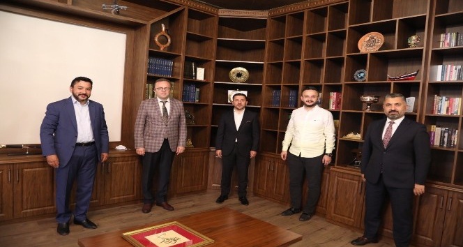 RTÜK Başkanı Şahin ve BİK Genel Müdürü Duran, Başkan Arı’yı ziyaret etti